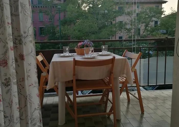 Apartmán Eva 's Flat With Large Sunny Balcony And Lagoon View